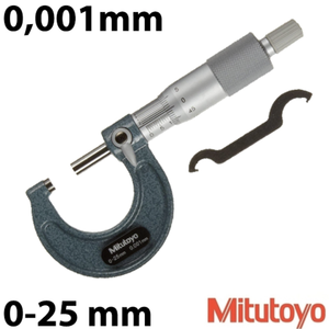 Micrometro Esterno Originale <span class=keywords><strong>Mitutoyo</strong></span> Giappone 103-137/103-138/103-129, Strumento di Misurazione ad Alta Precisione - Product Image 2