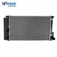 Radiateurs de refroidissement d'origine YunChi 16400-22200, nouvelle couverture de radiateur en alliage d'aluminium pour Toyota COROLLA 2006-2007