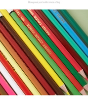 Crayons de couleur scintillants 120 couleurs, mine souple de qualité supérieure, crayons de couleur à base d'huile pour artistes, pour dessin et coloriage