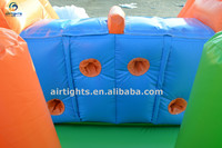 Course d'obstacle sans plomb, Combo gonflable coloré pour l'extérieur