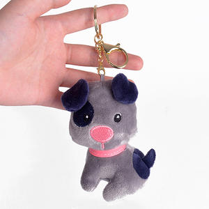 China fabricante superior barato diferentes colores 12cm llavero de felpa perros y <span class=keywords><strong>cachorros</strong></span> para la <span class=keywords><strong>venta</strong></span> - Product Image 4