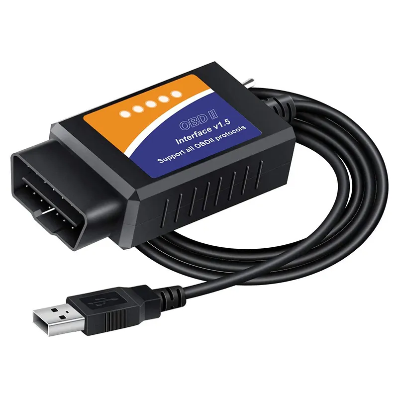 ELM327 OBD2 USB-Adapter-Diagnose-Codierung-Tool mit MS-CAN/HS-CAN-Schalter für Ford Lincoln Mazda Mercury Series Fahrzeuge