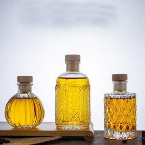 Botellas de Licor de Vidrio Reutilizables Ecológicas de 50 ml, 150 ml, 200 ml, 250 ml para Brandy, Vodka, <span class=keywords><strong>Tequila</strong></span> con Serigrafía y Corcho - Product Image 5