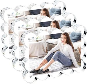 Cadre <span class=keywords><strong>photo</strong></span> magnétique <span class=keywords><strong>personnalisé</strong></span> en acrylique, affichage flottant, logo gravé au laser, cadeau promotionnel d'entreprise, vente en gros - Product Image 4