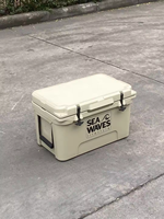 Glacière d'extérieur 45QT avec couvercle, isotherme et portable, pour camping, randonnée, pêche, pique-nique, plage, voyage, vente en gros