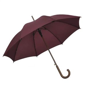 LS FINE OCEAN Fournisseur Vente en gros J Manche en bois <span class=keywords><strong>Mini</strong></span> bâtons droits Logo personnalisé Parapluie en bois <span class=keywords><strong>Pluie</strong></span> Contrôle manuel Guarda Chuva - Product Image 3
