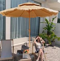 Paille artificielle pour l'extérieur Paraguay Parasol grands parapluies décoration de jardin Parasol de plage parasol de patio en paille
