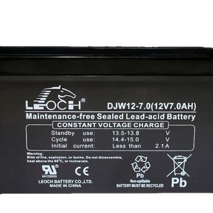 Leoch Djw12-7.0 12V 7Ah Sealed Lead Acid <b>Battery</b> For <b>Ups</b> Power Supply - Product Image 4