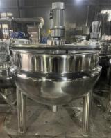 Marmite de cuisson à agitation verticale à deux sens, chauffage à vapeur, gaz ou électrique, 500 L, avec enveloppe chauffante