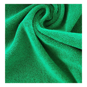 Wholesale 240gsm Combed Knitted Terry Fabric 80% Cotton 20% Polyester Toweling Roll for <b>Blankets</b> - Product Image 3