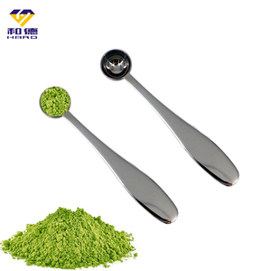 2ML 1 <span class=keywords><strong>Gramme</strong></span> Cuillère à mesurer <span class=keywords><strong>en</strong></span> acier inoxydable 304 de qualité alimentaire pour poudre de matcha Cuillère à thé Cuillère à thé - Product Image 3