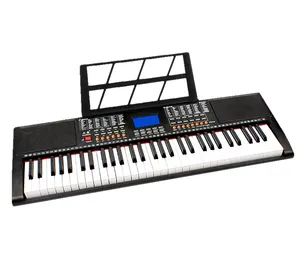 جديد جهاز موسيقي 61 مفتاح لوحة مفاتيح رقمية بيانو كهربائي لوحة مفاتيح موسيقى جهاز تنظيم موسيقي مع شاشة ميدي وسلكي