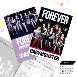 Link a Tutti i Modelli |   Merchandise delle Band K-pop - Quaderno Grafico da Collezione a 32 Pagine, Personalizzabile per il Supporto dei Fan - Product Image 4