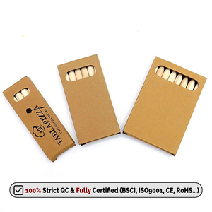 Mini <span class=keywords><strong>Crayons</strong></span> <span class=keywords><strong>de</strong></span> <span class=keywords><strong>Couleur</strong></span> Personnalisés <span class=keywords><strong>de</strong></span> 3,5 Pouces avec Logo sur Mesure, <span class=keywords><strong>Crayons</strong></span> en Bois avec Boîte en Papier Kraft - Product Image 2