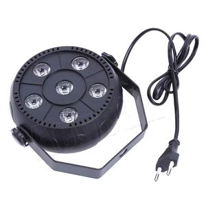 Оптовая продажа 6x1 Вт Rgb 3 в 1 DMX512 пластиковый светодиодный светильник для внутреннего клуба - Product Image 1
