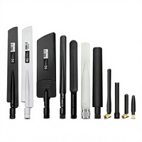 Antenne 5G à gain élevé adhésive ABS 600-6000 MHz avec polarisation verticale LTE 4G 5.8G cellulaire pour connecteur mâle Impédance 50 ohms