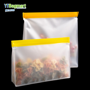 Sac de conservation alimentaire réutilisable en PEVA et silicone, étanche, vente en gros - Product Image 5
