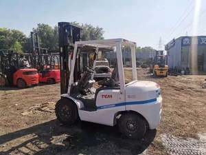 Chariot élévateur diesel TCM FD30 d'occasion de haute qualité, chariot élévateur à combustion interne en bon état de fonctionnement en vente! - Product Image 4