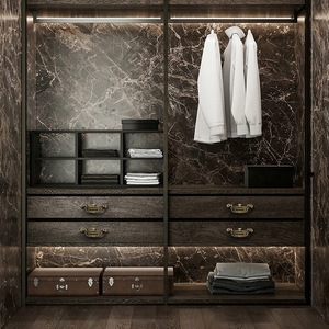 Tiradores de cajón de puerta de armario de muebles de madera para el hogar clásicos tipo corona de Color de latón antiguo de alta calidad - Product Image 5