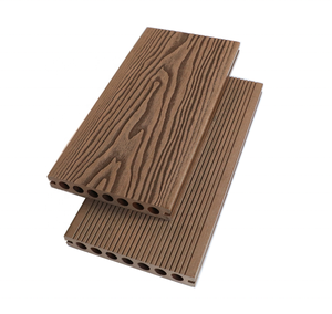Fabricant chinois de platelage WPC gris foncé de haute qualité <span class=keywords><strong>terrasse</strong></span> composite à grain de bois 3D piscine jardin <span class=keywords><strong>terrasse</strong></span> WPC - Product Image 3