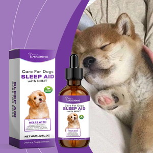 Tetes Tidur Anjing Perawatan Tidur Malam Hari untuk Anjing Tetes Perawatan Tidur Hewan Peliharaan Menyesuaikan Ritme Tidur Keamanan Tinggi Tanpa Bahan Tambahan - Product Image 2