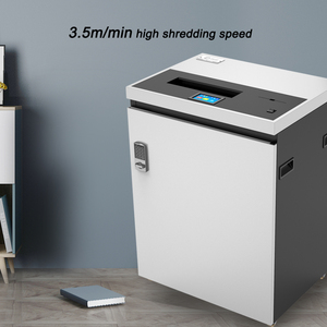 CM-3500 24 giờ không ngừng văn phòng nhiệm vụ nặng nề A3 giấy Shredder 50 tấm cắt chéo P4 CD DVD băm nhỏ Máy 160L khối lượng lớn - Product Image 3