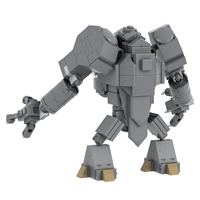 Ensemble de blocs de construction Space War Rancor AT-RT, kits DIY, briques MOC, jouets pour enfants, Mould king MOC2371