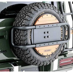 <span class=keywords><strong>Accessoires</strong></span> Tellika JB74, housse de roue de secours en acier noir pour <span class=keywords><strong>Suzuki</strong></span> <span class=keywords><strong>Jimny</strong></span> JB64 2023 2024 3 portes 5 portes - Product Image 1