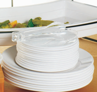 Plats en mélamine de bonne qualité assiettes à dîner durables pas de vêtements de vaisselle cassables pour hôtel Buffet Restaurant Commercia