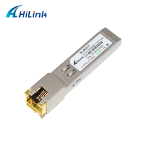 Module émetteur-récepteur optique SFP 10/100/1000 BASE-T, routeur, commutateur, port électrique GLC-T, cuivre RJ45 100M HiLink
