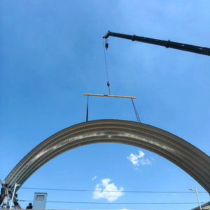 RANDRO 0.8 - 1.5mm 마이크 120 <span class=keywords><strong>K</strong></span> 스팬 아치형 지붕 패널 기계 <span class=keywords><strong>K</strong></span> Q 스팬 곡선 건물 기계 지붕 롤링 성형 기계 - Product Image 2