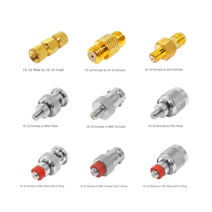 Заводская поставка Microdot UNF 10-32 M5 гнездо SMA/BNC/TNC/10-32 штекер гнездо RF коаксиальный кабель конвертер разъем - Product Image 2
