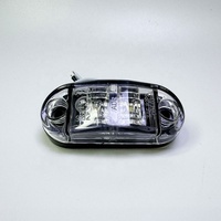 Feux latéraux LED pour bus, camion, remorque, caravane, feux de gabarit, 12V 24V, couleur jaune, rouge, blanc