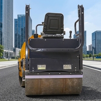 Compacteur vibrant à double tambour 1,5 tonne, marque SFJX, capacité 3 tonnes, moteur 11,5 kW, faible coût d'entretien, Sakai