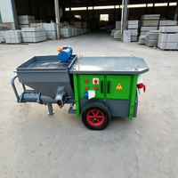 Machine à projeter du mortier de type vis fiable, performance d'alimentation stable pour des travaux de construction efficaces sur de longues périodes