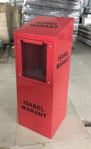 Tùy Biến Ngoài Trời Tạp Chí Báo Kim Loại Hiển Thị Giá Chủ Bài Hộp Báo Đứng - Product Image 4