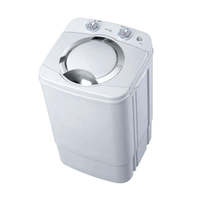 Mini Lave-linge Portable à Cuve Unique Électrique pour Chaussettes, Sous-vêtements et Vêtements de Bébé