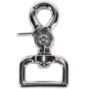 Trung Quốc bán buôn tùy chỉnh kim loại Snap hook xoay Snap hook kích hoạt kim loại Dog Snap Hooks cho Dây Xích Chó - Product Image 1