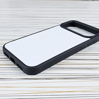 Coques de téléphone vierges 2D par sublimation, étuis de protection en TPU personnalisables antidérapants et dissipant la chaleur pour iPhone 17 Pro Max, 16, 15