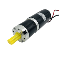 Moteur à engrenages planétaires 56 mm 12 V 24 V 300 tr/min 30 N.m, moteur à engrenages CC haute puissance avec encodeur