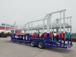 Semirimorchi per il trasporto di autovetture in acciaio nuovo modello semirimorchi per il trasporto di auto efficienti - Product Image 5