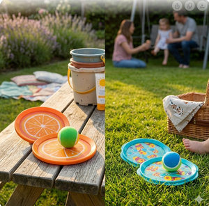 Juego de Lanzar <span class=keywords><strong>y</strong></span> Atrapar Pelotas Personalizado para la Playa, con Palas Impresas, Juguete Deportivo para Niños <span class=keywords><strong>y</strong></span> Adultos, para Jardín o Exteriores - Product Image 6