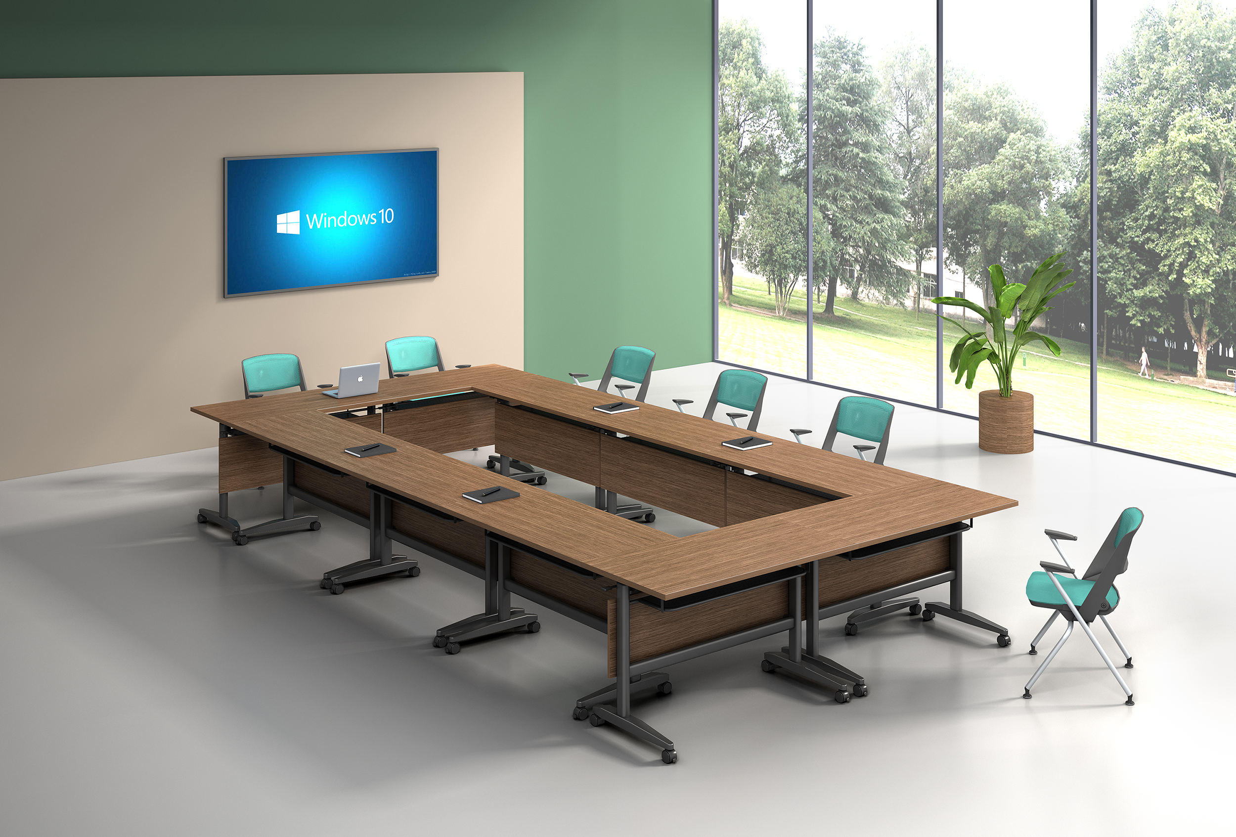 สีน้ำตาล