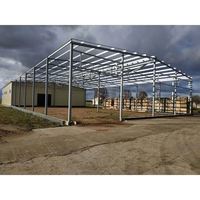 Edificio de Almacén de Estructura de Acero Prefabricado y Listo para Usar