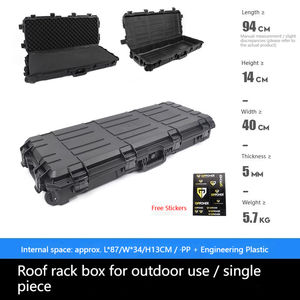 Boîte <span class=keywords><strong>de</strong></span> rangement <span class=keywords><strong>de</strong></span> <span class=keywords><strong>toit</strong></span> <span class=keywords><strong>de</strong></span> voiture à double face en ABS <span class=keywords><strong>de</strong></span> haute qualité avec grande capacité Conception étendue pour Jetour T2 Travler - Product Image 6