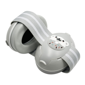 CE En 352-1 tiếng ồn hủy bỏ tai nghe chống tiếng ồn earmuffs bé nghe bảo vệ tai muffs với Silicone Donut Gấu - Product Image 4
