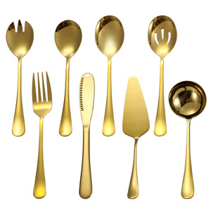 Stainless Steel Cutlery Set 16 Pieces Dishwasher <b>Safe</b> Serving Kitchen Utensils - Product Image 4