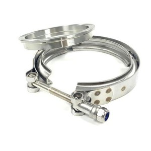 Juego de Abrazaderas de Brida de Acero Inoxidable para Turbina S400 S400SXE S475 S480 T4 de 4 Pulgadas para Reparación y Reemplazo del Colector de Admisión - Product Image 4