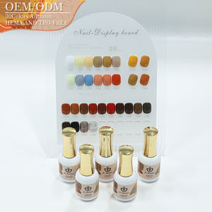 Set de Esmaltes de Gel Ms Rainbow, Diseño de Alta Calidad, <span class=keywords><strong>Serie</strong></span> Otoñal de 30 Colores, Esmalte de Uñas en Gel Profesional, Kit de Esmalte de Gel UV - Product Image 3
