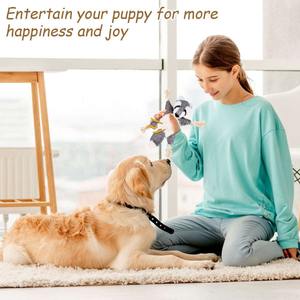 カスタマイズされた卸売犬のきしむおもちゃ耐久性犬の噛むコンパニオンおもちゃトレーニングリスクマキツネ - Product Image 4